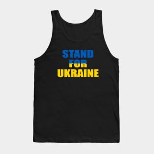 Stand For Ukraine Tank Top